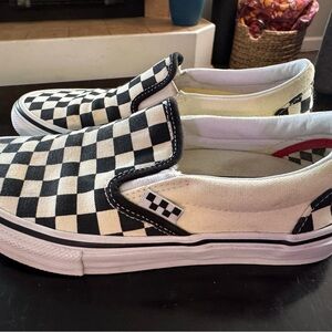 Vans Checkerboard Slip-On Sneakers